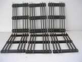 6 x Hornby Gauge 0 3 Rail Electric Double Straight Rails