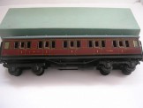 Bassett-Lowke Gauge 0 1931 Series LMS All First Bogie Coach, Boxed