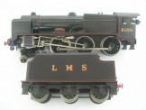 Bassett-Lowke Gauge 0 Control Clockwork LMS Black ''Royal Scot'' Locomotive and Tender