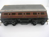 Bing for Bassett-Lowke Gauge 0 1921 Series LMS All First Bogie Coach, Boxed