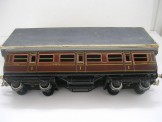 Bing for Bassett-Lowke Gauge 0 1921 Series LMS All First Bogie Coach, Boxed