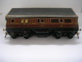 Bing for Bassett-Lowke Gauge 0 1921 Series LMS All First Bogie Coach, Boxed