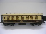 French Hornby Gauge 0 ''Golden Arrow'' Bogie Coach