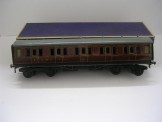 Bassett-Lowke Gauge 0 1931 Series LMS All First Bogie Coach, Boxed