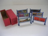 Hornby Gauge 0 Half Dozen Station Hoardings, Boxed