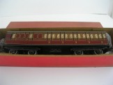 Hornby Gauge 0 LMS No 2 Brake 3rd Passenger Coach, Boxed