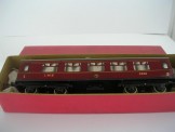 Hornby Gauge 0 LMS No 2 First Third Corridor Coach, Boxed