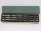 6 x Hornby Gauge EB3 1/2 Solid Steel Straight Half Rails, Boxed