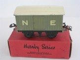 Hornby Gauge 0 c1939 NE No 1 Luggage Van, Boxed.  Box dated 12/39