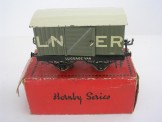 Early Hornby Gauge 0 Nut & Bolt Construction LNER No 1 Luggage Van Lettered ''Luggage Van'', Boxed