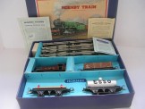 Post War Hornby Gauge 0 LMS 201 Tank Goods Set, Boxed