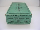 Hornby Gauge 0 Box of 6 EDS1 Double Track Electric Straight Rails