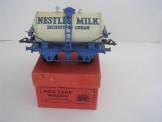 Hornby Gauge 0 Blue Base ''Nestles Milk'' Tank Wagon, Boxed