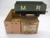 Very Early Hornby Gauge 0 Solid Base MR Open Wagon, Boxed