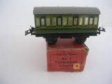 Rare Hornby Post War Gauge 0 SR No 1 Passenger Coach, Boxed