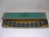 Hornby Gauge 0 Box of 5 Solid Steel Curved Rails