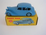 Dinky Toys 151 Triumph 1800 Saloon Mid Blue Blue Body & Hubs, Boxed