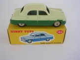 Dinky Toys 162 Ford Zephyr Saloon Cream Upper, Dark Green Lower, Boxed
