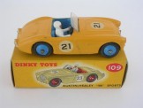 Dinky Toys 109 Austin Healey 100 Sports No 21, Boxed