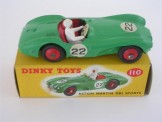 Dinky Toys 110 Aston Martin D83 Sports Mid Green No 22, Boxed