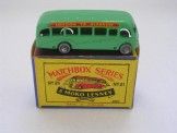 Matchbox 1-75 Series No 21 Bedford Coach 57mm ''London-Glasgow'', Boxed