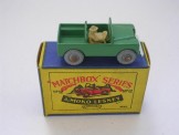 Matchbox 1-75 Series No 12 Land Rover 43mm Green, Boxed