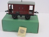 Postwar Hornby Gauge 0  No 50 Brake Van Boxed