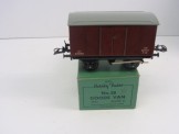 Postwar Hornby Gauge 0  No 50 Goods Van Boxed