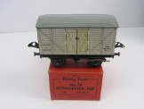 Postwar Hornby Gauge 0  No 50 Refrigerator Van Boxed