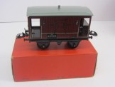 Postwar Hornby Gauge 0  No 50 Brake Van Boxed