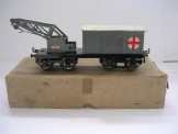 Very Early Hornby Gauge 0 Breakdown Van and Crane, Boxed