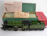 Very Rare Hornby Gauge 0 20 Volt Electric E220 Special LNER 4-4-0 Locomotive and Tender ''Yorkshire'', Boxed