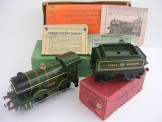 Hornby Gauge 0 20 Volt Electric E120 Special Great Western Locomotive and Tender 4700, Boxed