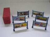 Hornby Gauge 0 Half Dozen Station Hoardings, Boxed