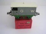 Hornby Gauge 0 GW Brake Van, Boxed