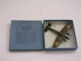 Dinky Toys 62T Armstrong Whitworth ''Whitley'' Bomber (Camouflaged), Boxed