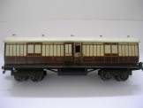 Marklin Gauge 0 30cm LNWR Full Brake Bogie Coach with opening doors