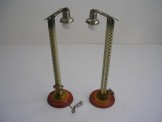 Pair of Kibri Gauge 0 Electric Lamps