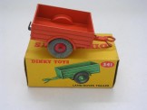 Dinky Toys 341 Land Rover Trailer Orange, Boxed