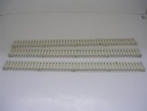 3 x Hornby Gauge 0 Lengths of White Platform Fencing