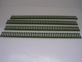 4 x Lengths of Hornby Gauge 0 Green Platform Fencing