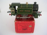 Hornby Gauge 0 Clockwork Great Western No 1 Tank Locomotive 4560 Contained in Rare Earlier GW No 1 Loco Box