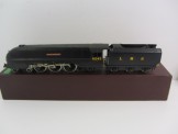 ACE Trains Gauge 0 12v DC "Coronation" Class Wartime Satin Black Locomotive and Tender "City of Lancaster" Boxed