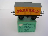Post War Hornby Gauge 0 No 50 ''Saxa Salt'' Wagon, Boxed