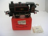 Post War Hornby Gauge 0 No 40 BR Black Tank Locomotive Boxed with Repair Label