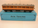 Ace Trains Gauge 0 C/I Metropolitan First Class Passenger Coach, Boxed