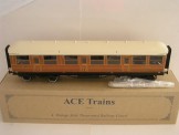 Ace Trains Gauge 0 C/4 LNER First Third Corridor Coach, Boxed