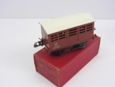 Postwar Hornby Gauge 0 BR No1 Cattle Truck Boxed