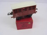 Postwar Hornby Gauge 0 NE No1 Cattle Truck Boxed