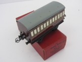 Postwar Hornby Gauge 0 LMS No1 Passenger Coach Boxed